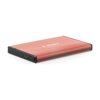 GEMBIRD EE2-U3S-3-P USB 3.0 2.5inch HDD enclosure brushed aluminum pink