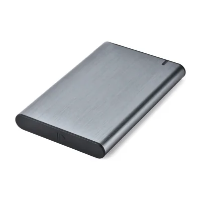 GEMBIRD EE2-U3S-6-GR HDD/SSD Drive enclosure 2.5inch with USB Type-C port USB 3.1 brushed aluminum grey