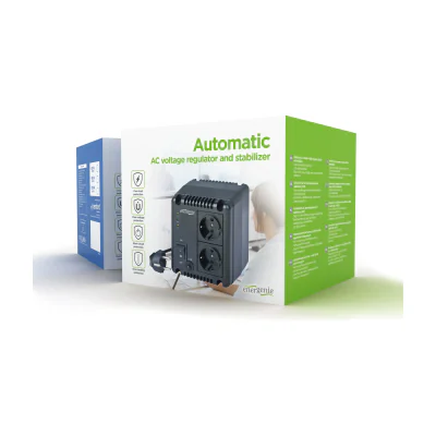 GEMBIRD EG-AVR-1001 Energenie Automatic AC voltage regulator and stabilizer LED 230V AC 1000VA