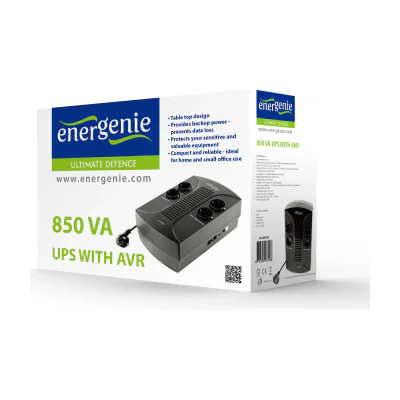GEMBIRD EG-UPS-002 UPS Energenie Floor 850VA AVR LED 4xSchuko 230V OUTUSB RJ11 IN/OUT