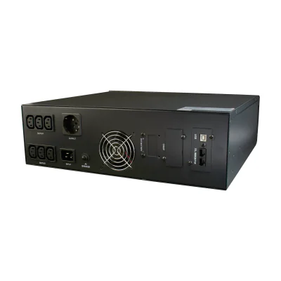 GEMBIRD EG-UPSRACK-13 UPS Energenie-Gembird RACK 19 3.4U 3000VA Pure Sine 6xIEC 1xSchuko230V LCD