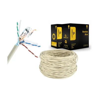 GEMBIRD FPC-6004-SO Gembird FTP solid cable cat. 6 305m gray