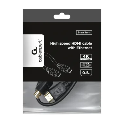 GEMBIRD HDMI V2.0 male-male cable HIGH SPEED ETHERNET CCS 0.5m