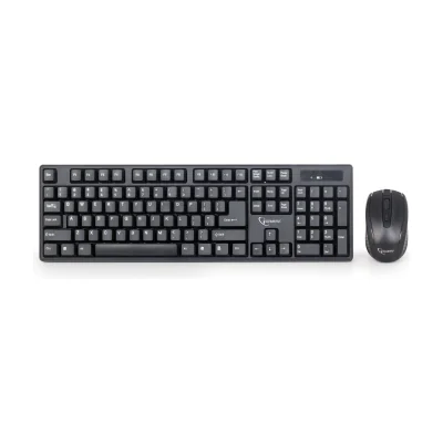 GEMBIRD KBS-W-01 Gembird Wireless desktop set US layout black
