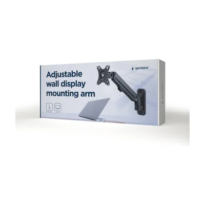 GEMBIRD MA-WA1-01 Adjustable wall display mounting arm up to 27/7 kg