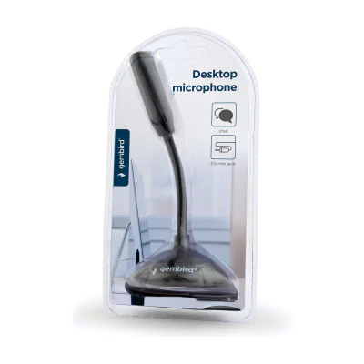 GEMBIRD MIC-D-02 desktop microphone MIC-D-02 black