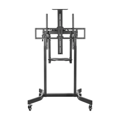 GEMBIRD Motorized height adjustable TV floor stand with caster wheels 55-100inch