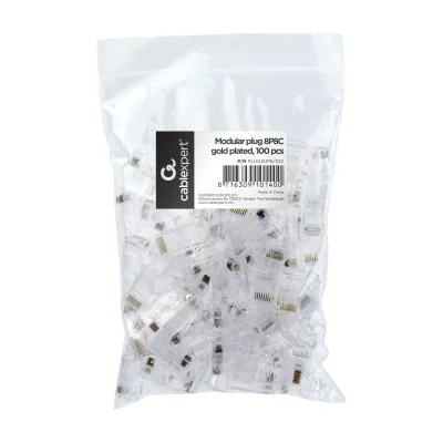 GEMBIRD Mufa RJ45 neecranata - set 100 buc.