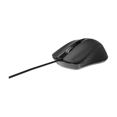 GEMBIRD MUS-4B-01 optical mouse MUS-4B-01 1200 DPI USB Black 1.35m cable length