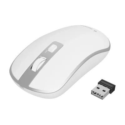 GEMBIRD MUSW-4B-06-WS Wireless optical mouse white-silver