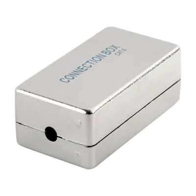 GEMBIRD NCA-LSAS6-01 RJ45/RJ45 in-line coupler cat.6 LSA Krone FTP shielded silver