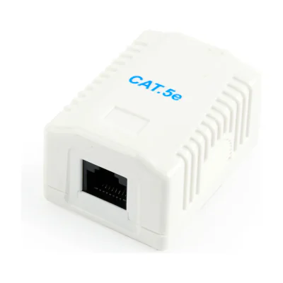 GEMBIRD NCAC-1U5E-01 CAT5E UTP single port surface mount box