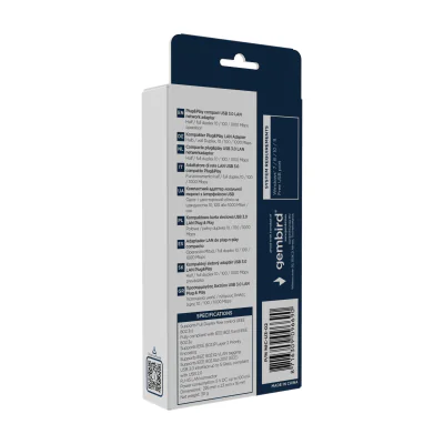 GEMBIRD NIC-U3-02 USB 3.0 Gigabit LAN adapter