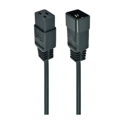GEMBIRD PC-189-C19 power extension cable with C19 input and C20 output 1.5m