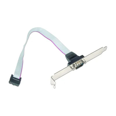 GEMBIRD Port COM RS232 9PIN DB9M PIN 1:1 on slot cover