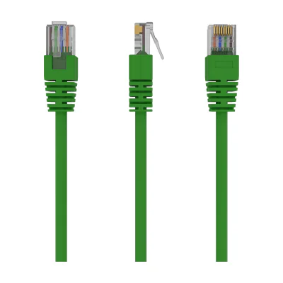 GEMBIRD PP12-5M/G patchcord RJ45 cat.5e UTP 5m green