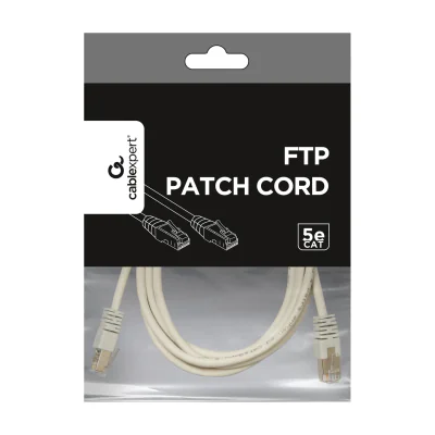 GEMBIRD PP22-15M Gembird patchcord RJ45 cat.5e FTP 15m grey