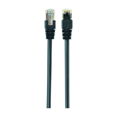 GEMBIRD PP22-1M/BK patchcord RJ45 cat.5e FTP 1m black