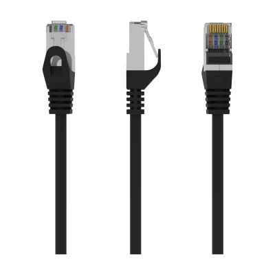 GEMBIRD PP6-0.5M/BK Gembird patchcord RJ45 cat. 6 FTP 0.5m black