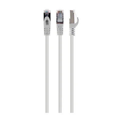 GEMBIRD PP6A-LSZHCU-W-3M patchcord RJ45 cat. 6A SFTP LSZH 3m white