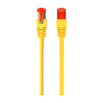 GEMBIRD PP6A-LSZHCU-Y-0.5M patchcord RJ45 cat. 6A SFTP LSZH 0.5m yellow