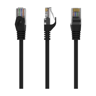 GEMBIRD PP6U-0.5M/BK UTP Cat6 Patch cord 0.5 m black