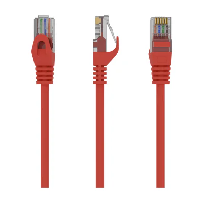 GEMBIRD PP6U-5M/R UTP Cat6 Patch cord 5m red