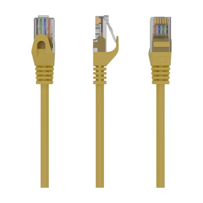 GEMBIRD PP6U-5M/Y UTP Cat6 Patch cord 5m yellow