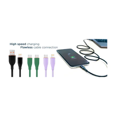 GEMBIRD Premium silicon Type-C Power Delivery PD charging and data cable 1.5m black