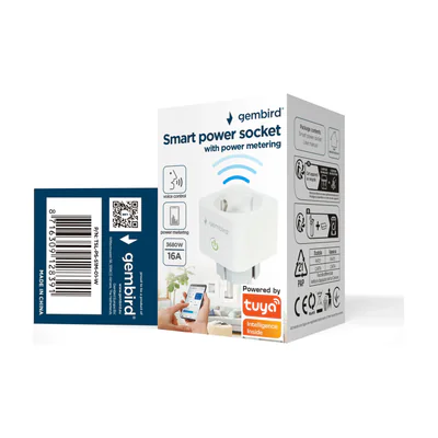 GEMBIRD Smart power socket with power metering white