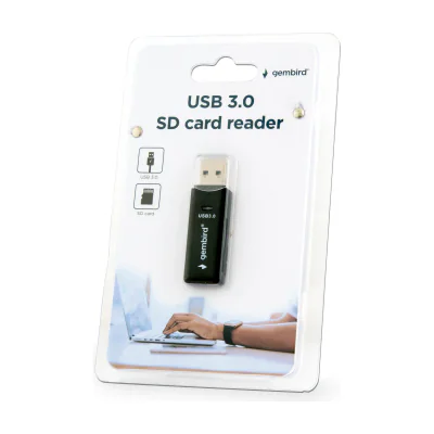 GEMBIRD UHB-CR3-01 Gembird compact USB 3.0 SD/MicroSD Card Reader blister