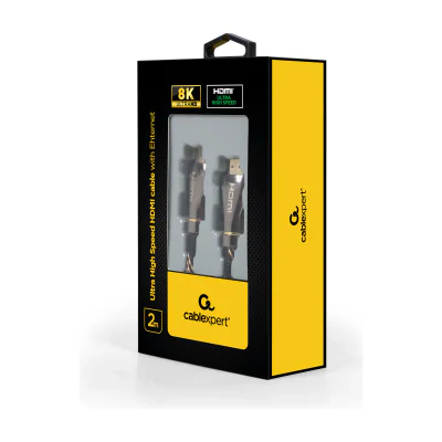 GEMBIRD Ultra High speed HDMI cable with Ethernet 8K premium series 2m