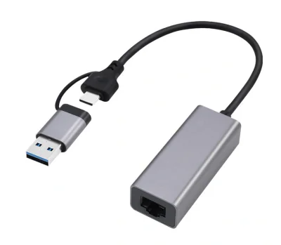 GEMBIRD USB 2.5G Gigabit network adapter space grey