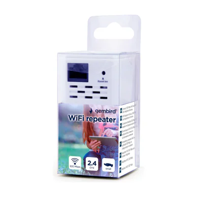 GEMBIRD Wi-Fi repeater 300 Mbps black
