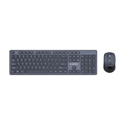 GEMBIRD Wireless desktop set black (US)
