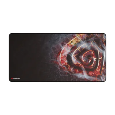 GENESIS Carbon 500 Maxi Lava G2, Multicolour, Image, Fabric, Rubber, Non-slip base, Gaming mouse pad