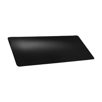 GENESIS Carbon 500 Ultra Wave, Black, Grey, Pattern, Fabric, Rubber, Non-slip base, Gaming mouse pad