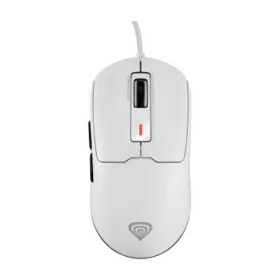 GENESIS Krypton 660, Ambidextrous, Optical, USB Type-A, 12000 DPI, White