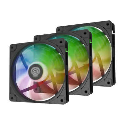 GENESIS Oxal 120 ARGB, Fan, 12 cm, Black