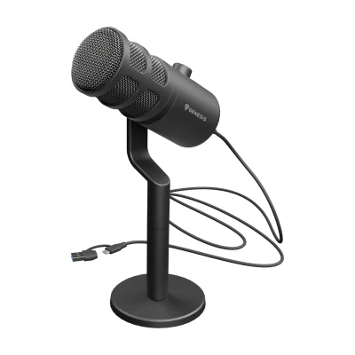 GENESIS Radium 350D, PC microphone, -48 dB, 16 - 14000 Hz, 24 bit, 192 kHz, Unidirectional/Cardioid