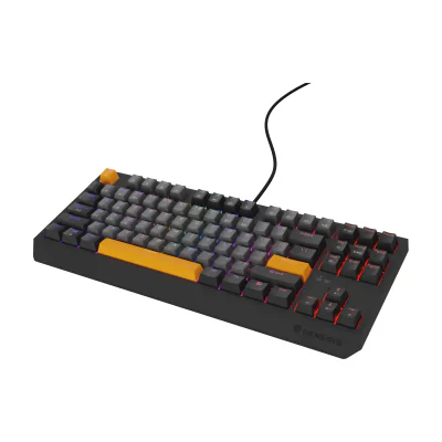 GENESIS Thor 230 TKL, Wired & Wireless, USB + RF Wireless + Bluetooth, Mechanical, QWERTY, RGB LED, Black