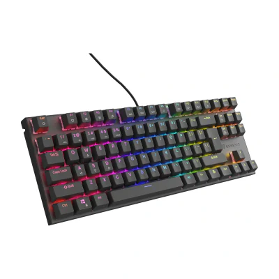 GENESIS Thor 303 TKL, Wired, USB, Mechanical, QWERTY, RGB LED, Black