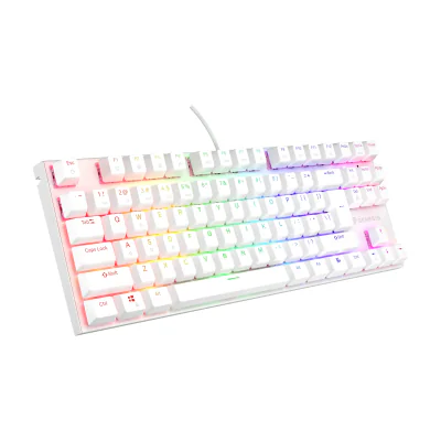 GENESIS Thor 303 TKL, Wired, USB, Mechanical, QWERTY, RGB LED, White