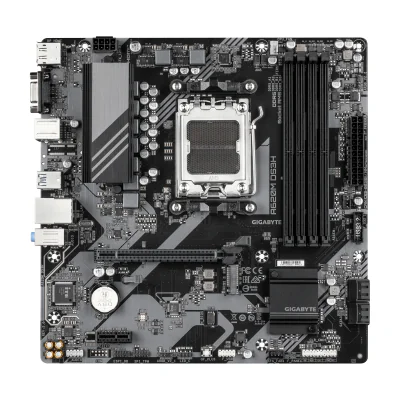 GIGABYTE A620M DS3H (rev. 2.0), AMD, Socket AM5, AMD Ryzen 7000 Series, AMD Ryzen 8000 Series, AMD Ryzen 9000 Series, Socket AM5, DDR5-SDRAM, 256 GB
