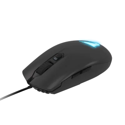 GIGABYTE AORUS M2. Form factor: Ambidextrous. Movement detection technology: Optical, Device interface: USB Type-A, Movement resolution: 6200 DPI, Buttons type: Pressed buttons, Scroll type: Wheel, Acceleration (max): 30 G. Power source: Cable. Produ