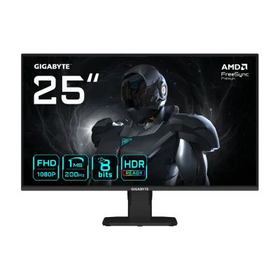 GIGABYTE GS25F2, 62.2 cm (24.5"), 1920 x 1080 pixels, Full HD, LED, 1 ms, Black
