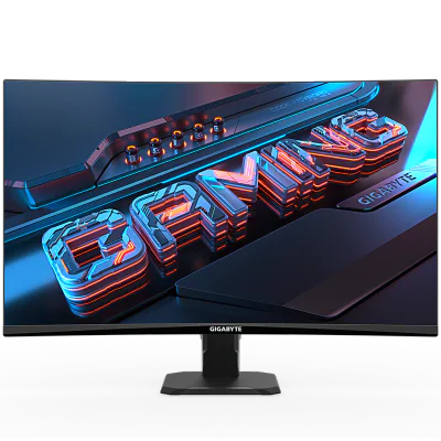 Gigabyte Monitor Gaming 27" VA 1500R GS27FC, Non-glare, Rezolutie: 1920 x 1080(FHD), Luminozitate: 250 cd/m2, Contrast: 3000:1, Unghi vizualizare: 178°(H)/178°(V), Culori: 16.7M, Timp raspuns: 1ms, Refresh rate: 180Hz, HDR Ready, Flicker-free, Interf