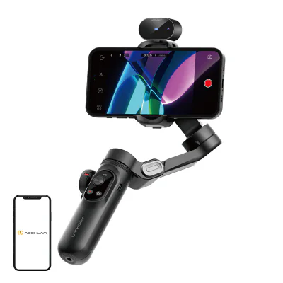Gimbal AOCHUAN X Pro cu senzor AI (negru)