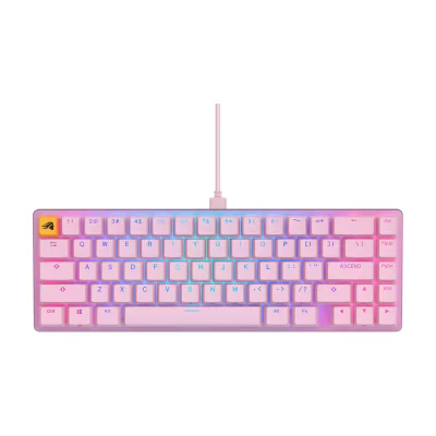 Glorious Gaming GMMK 2, 65%, Wired, USB, Mechanical, RGB LED, Pink
