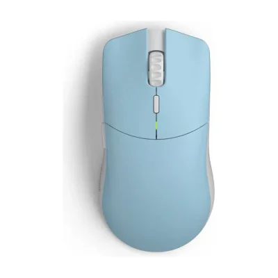 Glorious Gaming Model O Pro, Right-hand, Optical, RF Wireless, 19000 DPI, 1 ms, Blue